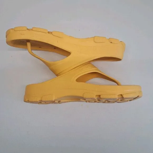 Birki's Women's Size 38/7.5-8 Yellow Flip Flops - Picture 2 of 5